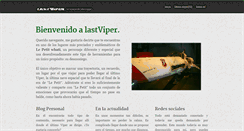 Desktop Screenshot of lastviper.com